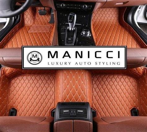 gucci floor mats for car|manicci leather car mats.